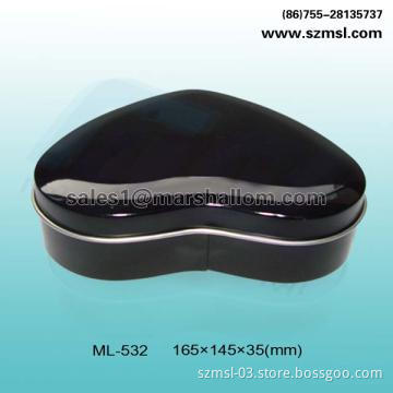 heart shaped tin box, metal box, chocolate box, gift box